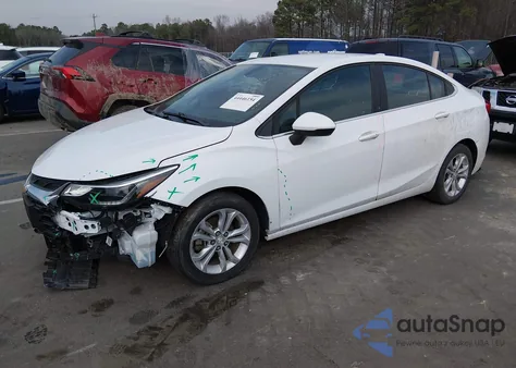 2019 Chevrolet Cruze Lt from USA, damaged, VIN 1G1BE5SM0K7115904